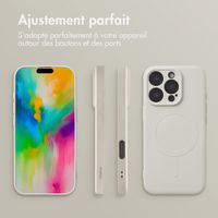 imoshion Coque Couleur avec MagSafe Apple iPhone 16 Pro - Beige