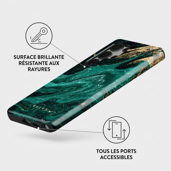 Burga Coque Tough MagSafe Samsung Galaxy S25 Ultra - Emerald Pool