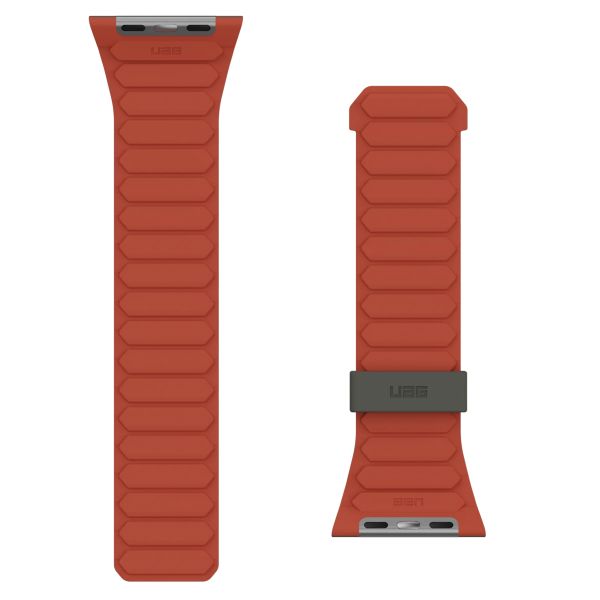 UAG Bracelet Pathfinder réversible en silicone Apple Watch | 44/45/46/49 mm - Olive/Rust