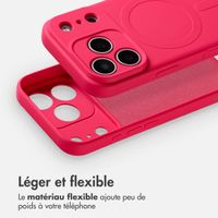 imoshion Coque Couleur avec MagSafe Apple iPhone 17 Pro Max - Neon Pink