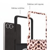 Selencia Coque arrière Vivid avec MagSafe Samsung Galaxy Z Flip 8 - Wild Leo