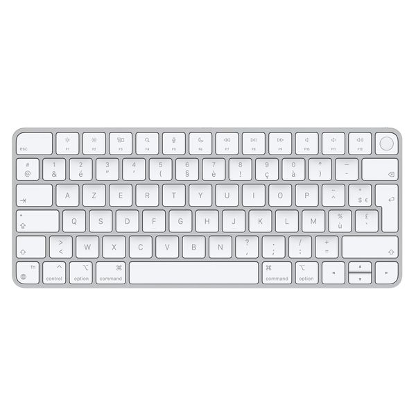 Apple Magic Keyboard avec Touch ID - Clavier sans fil - AZERTY / FR - Lightning - Blanc