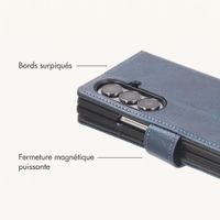 imoshion Étui de télephone portefeuille de luxe Samsung Galaxy Z Fold 8 Ultra - Bleu foncé