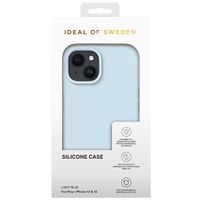 iDeal of Sweden Coque Silicone Apple iPhone 14 - Light Blue