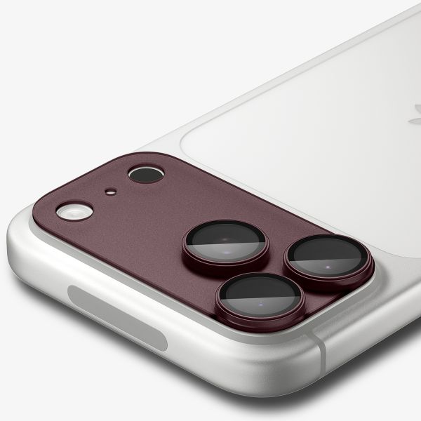 Spigen Optik Pro XL - pack de 1 Apple iPhone 18 Pro - Dark Cherry