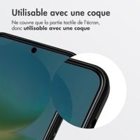 Accezz Protection d'écran en verre trempé avec filtre de confidentialité + Applicateur Samsung Galaxy A37 (5G)