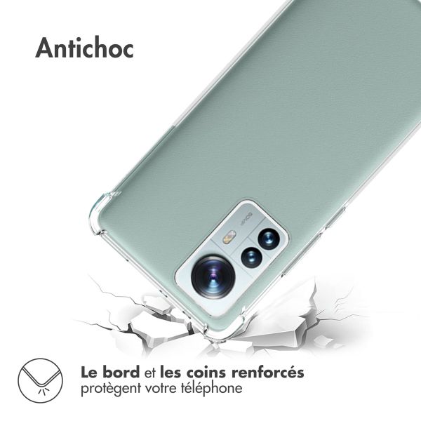 imoshion Shockproof Case Xiaomi 12 Pro - Transparent