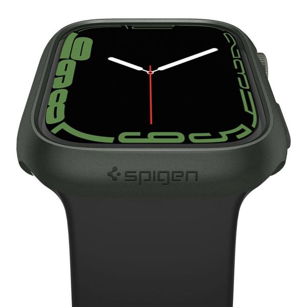 Spigen Coque Thin Fit™ Apple Watch 7 / 8 / 9 - 45 mm - Vert