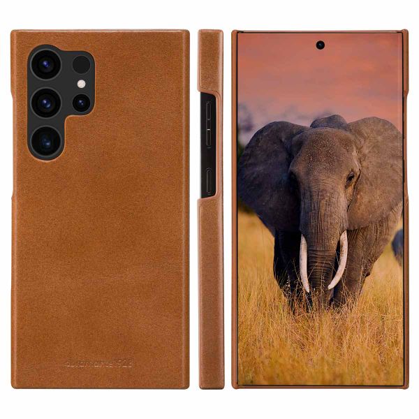 dbramante1928 Étui de télephone portefeuille Lynge Samsung Galaxy S24 Ultra - Tan