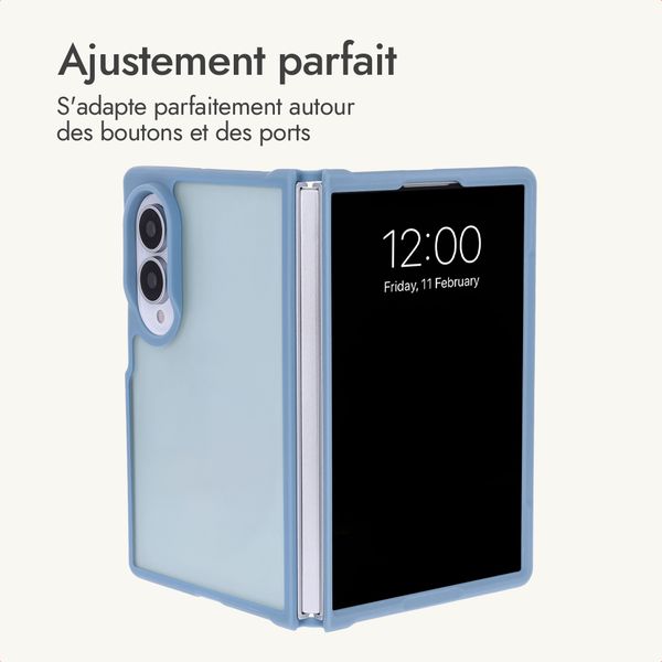 imoshion Coque Color Guard Samsung Galaxy Z Fold 8 - Bleu clair
