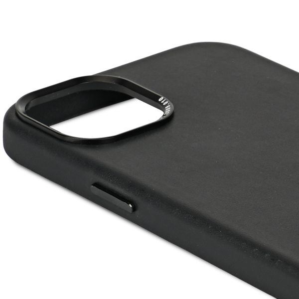 Decoded Coque en cuir MagSafe Apple iPhone 15 - Noir