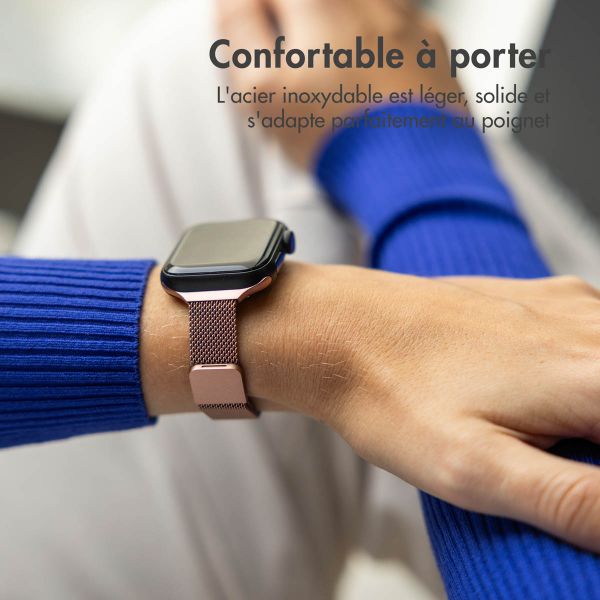 imoshion Bracelet slim Milanese Apple Watch | 38/40/41/42 mm - Rose