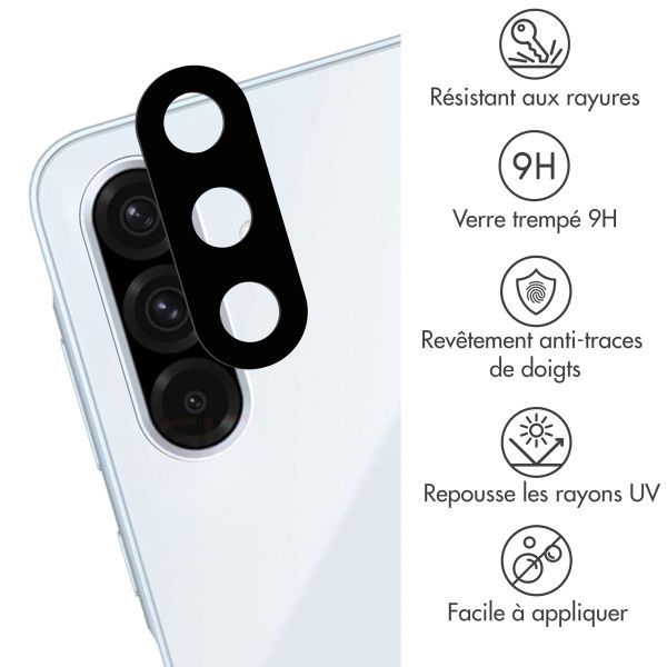 imoshion Protection Caméra en verre trempé 2 Pack Samsung Galaxy A36 / A56 - Noir