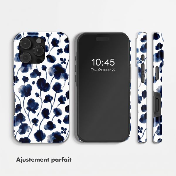 Selencia Coque arrière Vivid Apple iPhone 16 Pro - Midnight Blossom
