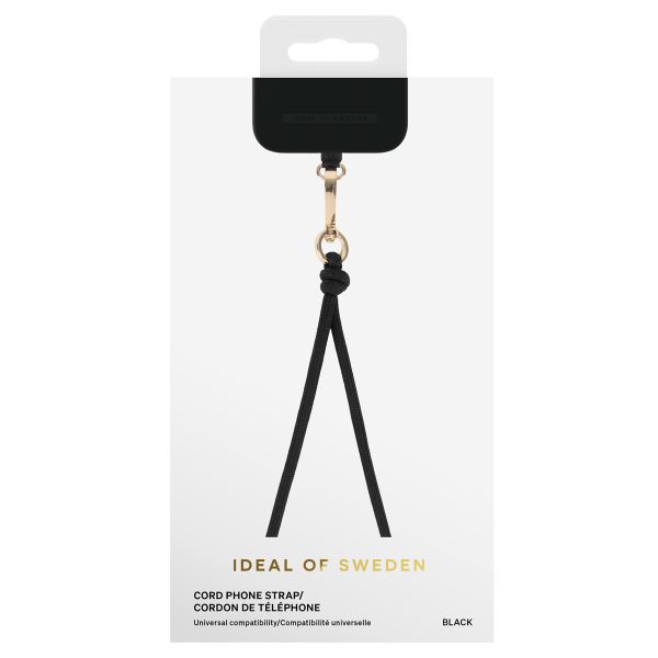 iDeal of Sweden Phone Cord Strap Universal - Black