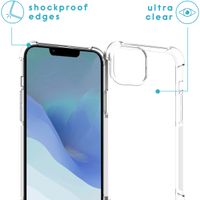 imoshion Coque arrière transparente avec cordon Apple iPhone 14 - Noir