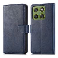imoshion Étui de télephone portefeuille de luxe Motorola Edge 70 - Bleu foncé