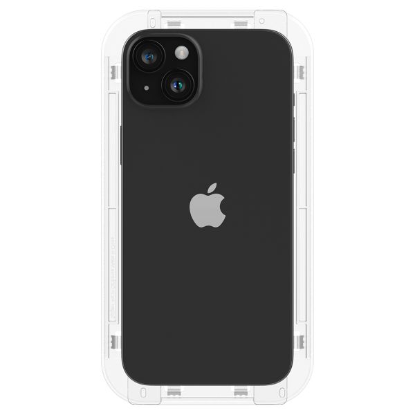 Spigen Protection d'écran en verre trempé GLAStR Privacy Applicator - lot de 2 Apple iPhone 16 / 15