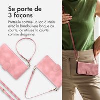 imoshion Etui de télephone portefeuille avec cordon Oppo Reno 16 / 16 Pro - Rose