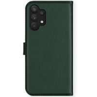 Selencia Étui portefeuille en cuir véritable Samsung Galaxy A32 (5G) - Vert