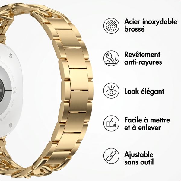 Selencia Bracelet Chain  - Connexion universelle 20 mm - Doré
