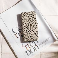 imoshion Étui de télephone portefeuille Design Samsung Galaxy S8 - Black And White Dots