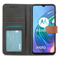 imoshion Étui de télephone portefeuille de luxe Motorola Moto G30 / G20 / G10 (Power) - Marron