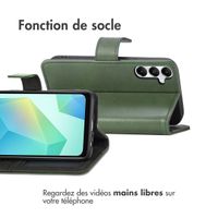 imoshion Étui de télephone portefeuille de luxe Samsung Galaxy A17 (5G) / (4G) - Vert