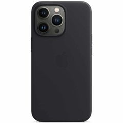 Apple Coque Leather MagSafe Apple iPhone 13 Pro Max - Midnight