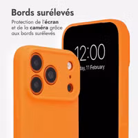 imoshion Coque Couleur avec MagSafe Apple iPhone 18 Pro / 17 Pro - Orange