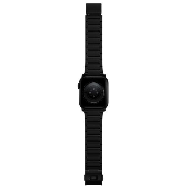 Nomad Bracelet à maillons en titane Apple Watch | 44/45/46/49 mm - Noir