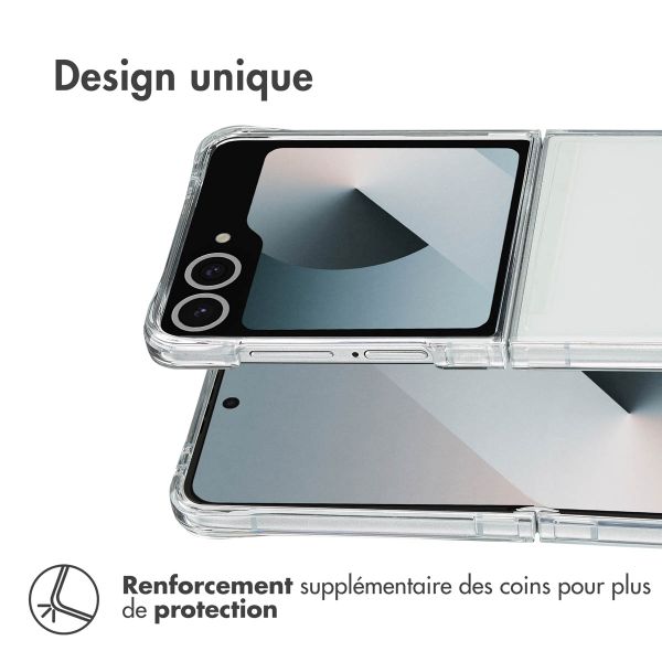 imoshion Coque Rugged Air Samsung Galaxy Z Flip 7 - Transparent