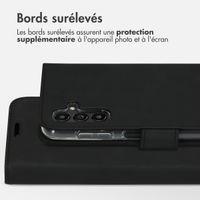 Accezz Étui de télephone Wallet Samsung Galaxy A13 (5G) / A04s - Noir
