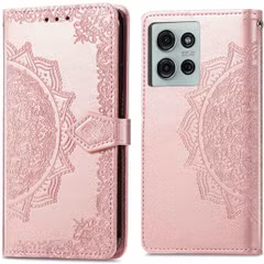 imoshion Etui de télephone Mandala Motorola Moto G75 5G - Rose Doré