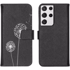 imoshion Design Softcase Bookcase Samsung Galaxy S21 Ultra - Dandelion