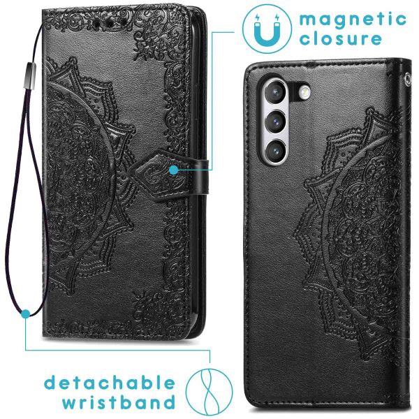 imoshion Etui de télephone Mandala Samsung Galaxy S21 FE - Noir