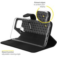 Accezz Étui de télephone Wallet Oppo A15 - Noir