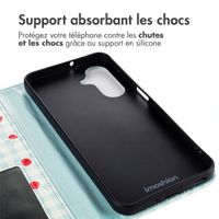 imoshion Étui de télephone portefeuille Design Samsung Galaxy A57 (5G) - Cherry Check