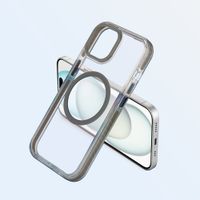 imoshion Coque Combat MagSafe Apple iPhone 15 - Gris