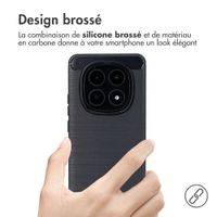 imoshion Coque Brushed Xiaomi Redmi Note 15 Pro (5G) - Noir