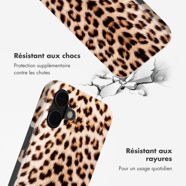 Selencia Coque arrière Vivid avec MagSafe Apple iPhone 16 - Wild Leo