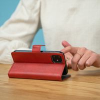 imoshion Étui de télephone portefeuille de luxe Huawei P Smart (2021) - Rouge