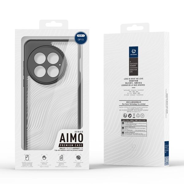 Dux Ducis Coque arrière Aimo OnePlus 13 - Transparent