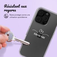Coque avec votre propre photo et/ou texte Apple iPhone 16 Pro - Sierlijk hartje