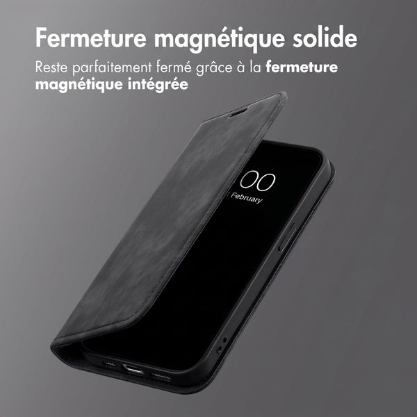 imoshion Étui de téléphone portefeuille Slim Xiaomi Redmi Note 17 Pro - Noir
