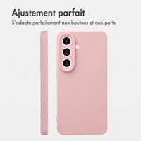 imoshion Coque arrière Texture Samsung Galaxy S26 - Rose