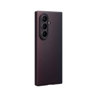 Samsung Coque Carbon Magnet Samsung Galaxy Z Fold 8 Ultra - Red