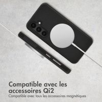 Accezz Coque Tough avec MagSafe Samsung Galaxy S24 - Noir