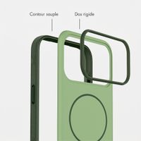 imoshion Coque arrière Color avec Thin MagSafe Ring Apple iPhone 17 Pro - Vert foncé