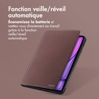 Accezz Coque tablette Classic Apple iPad Air 13 pouces (2026) M4 / (2025) M3 / (2024) M2 - Marron
